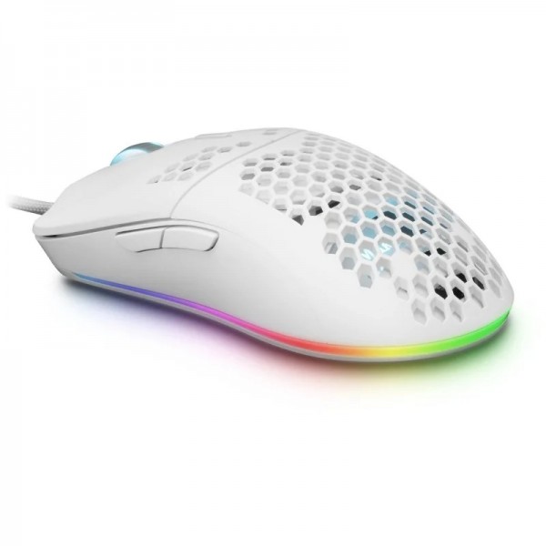 Mars gaming mmaxw mouse white 12400dpi ultralight